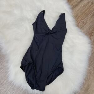Yumiko Black Leotard